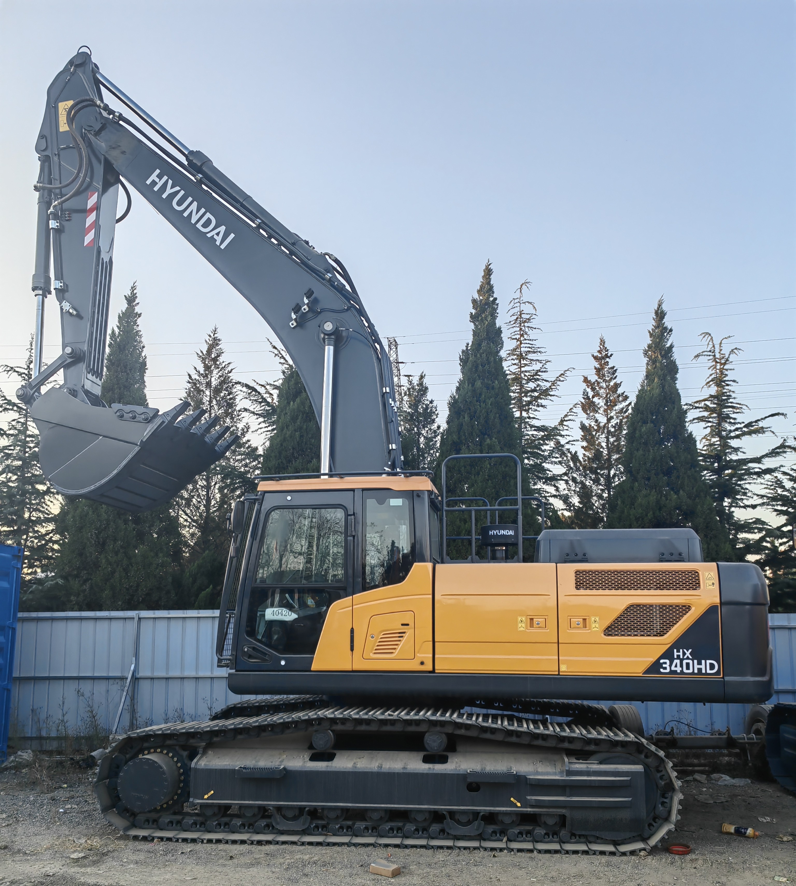 Hyundai HX340HD excavator